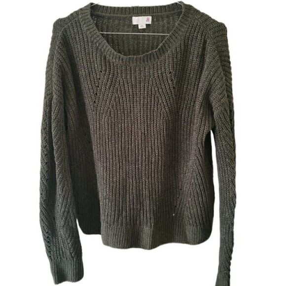 SO Soft Forest Green Long Sleeve Sweater - Picture 1 of 3